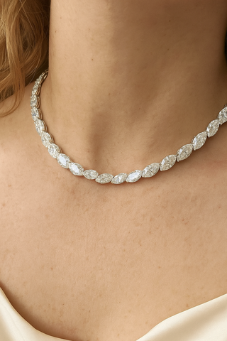 Marquise Cut Necklace
