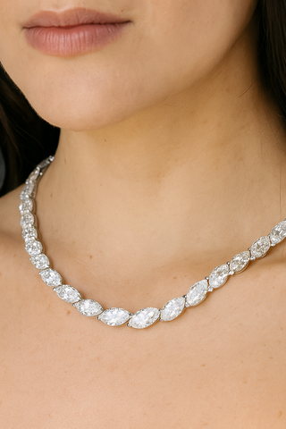 Marquise Cut Necklace