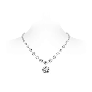 Constellation Necklace in 925 sterling silver with lab sapphire – elegant silver constellation star necklace inspired by starlit skies