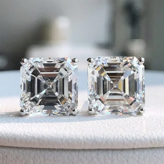 Asscher Allure Studs