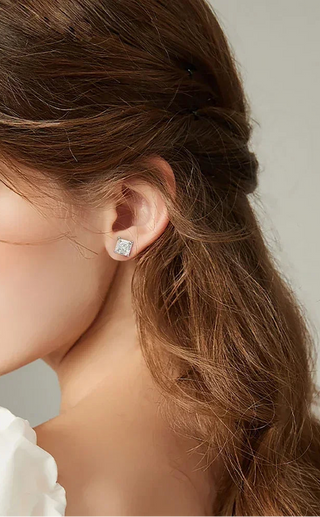 Asscher Allure Studs