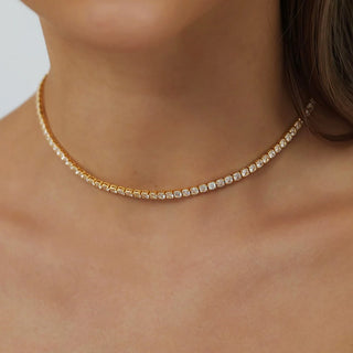 The Silken Line Necklace