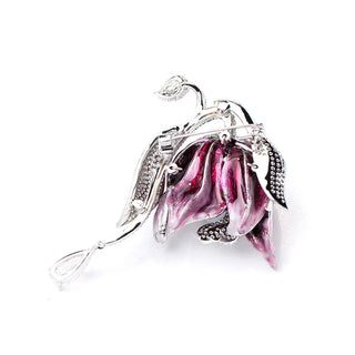 Amethyst Bloom Brooch
