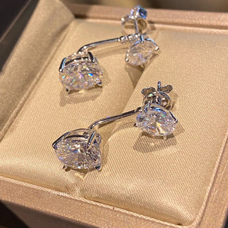 Moonlit Oval Earcuffs