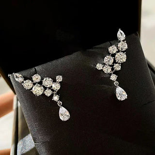 Whispers in Gold Drop Earrings