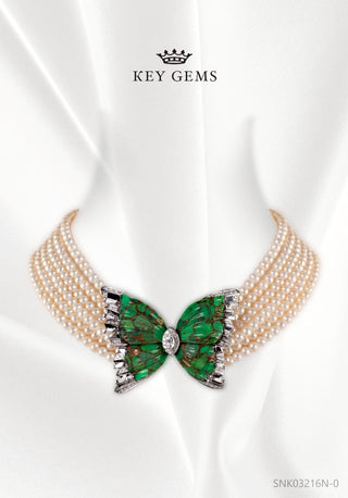Pearl Monarch Choker