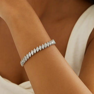 Classic Marquise Cut Tennis Bracelet