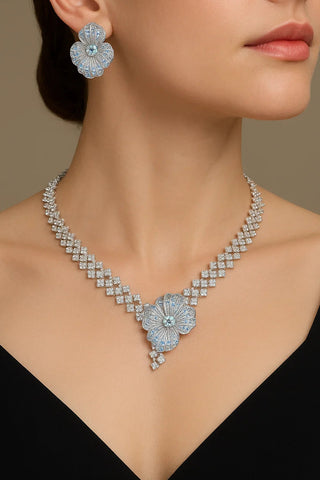Arctic Bloom Necklace Suite