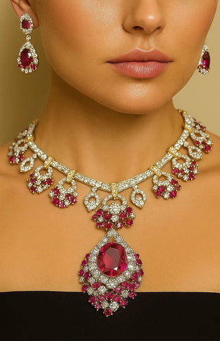 The Maharani Ruby Necklace