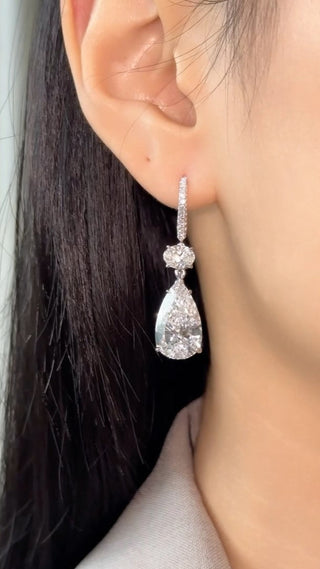 Crowned Dewdrop Earrings
