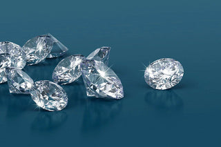 Radiant diamond jewelry symbolizing April’s birthstone, representing strength, eternal love, and timeless luxury.