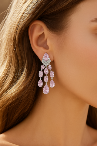 Evening Lilac Earrings