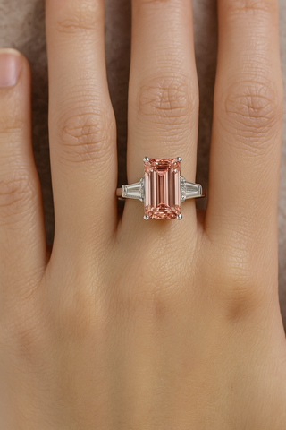 Peach Serenade Ring