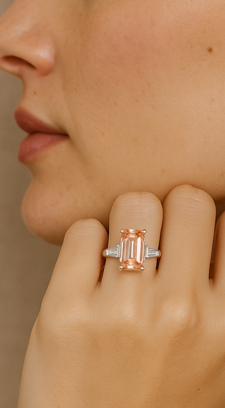 Peach Serenade Ring