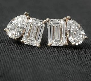 Pear & Prism Studs