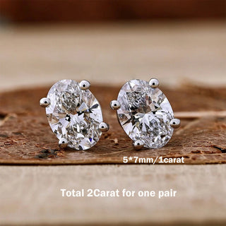 Moonlit Oval Earcuffs