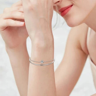 6.5mm Stellar Orbit Moissanite Bracelet