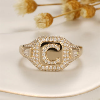 Signature C Crest Ring