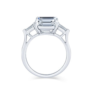 10ct Asscher Cut Engagement Ring